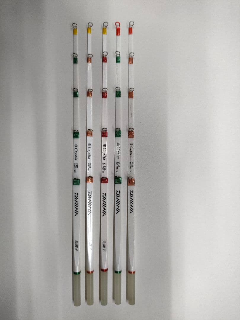 DAIWA ダイワ クリスティア ワカサギ 穂先 5本セット - メルカリ