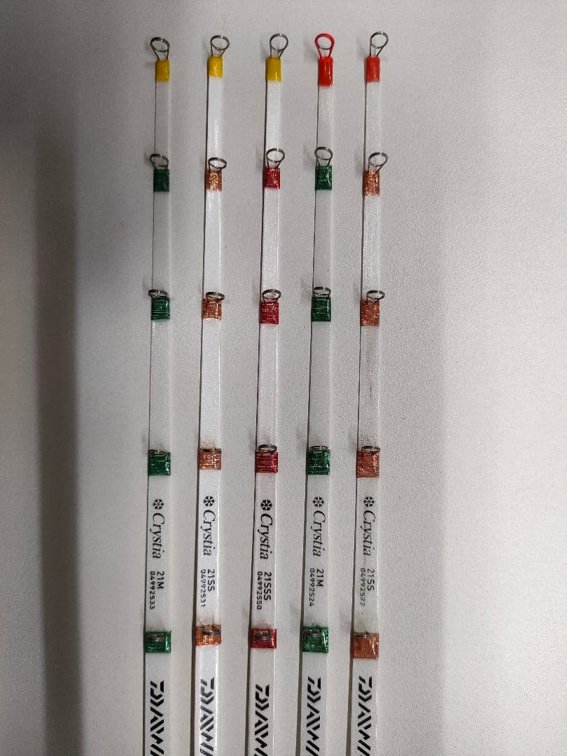 DAIWA ダイワ クリスティア ワカサギ 穂先 5本セット - メルカリ