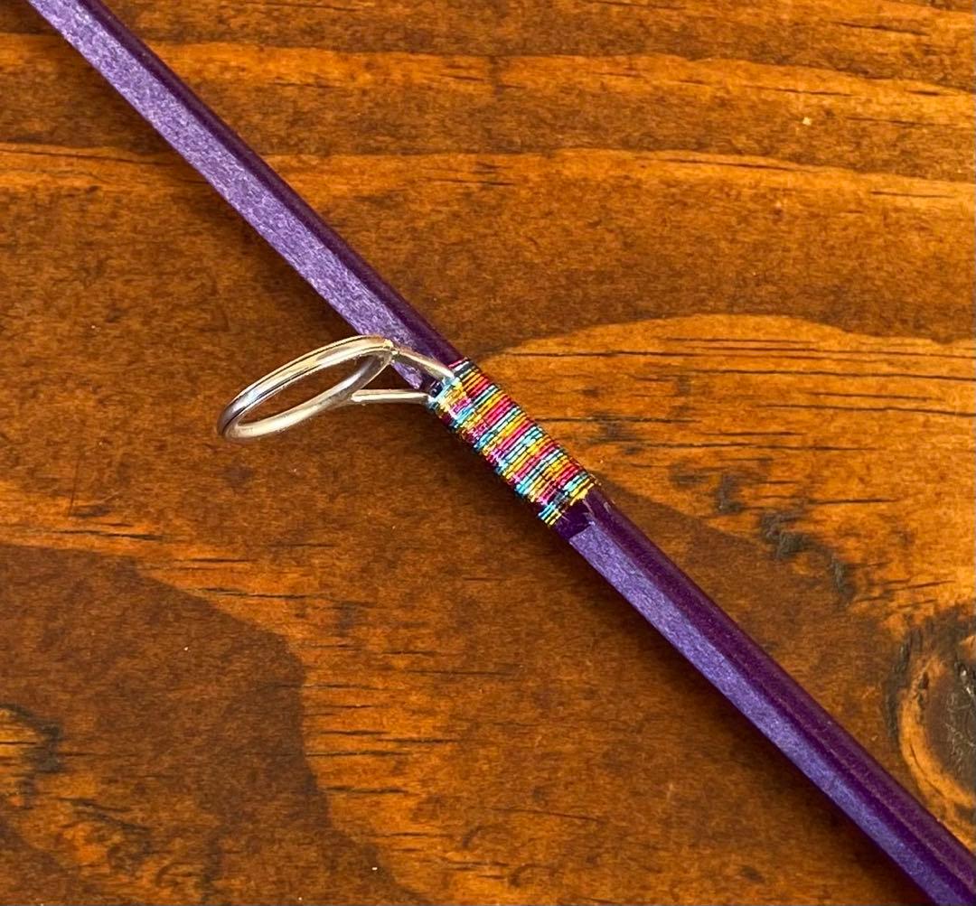 穴釣りセット アイスフィッシング 穴釣りロッド 天然木グリップ タイコ