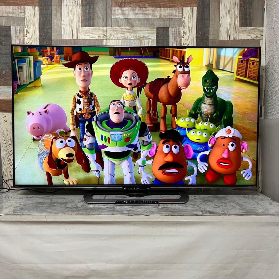 kitamuさん専用直接受渡シャープ国内製造60型4K液晶YouTube.