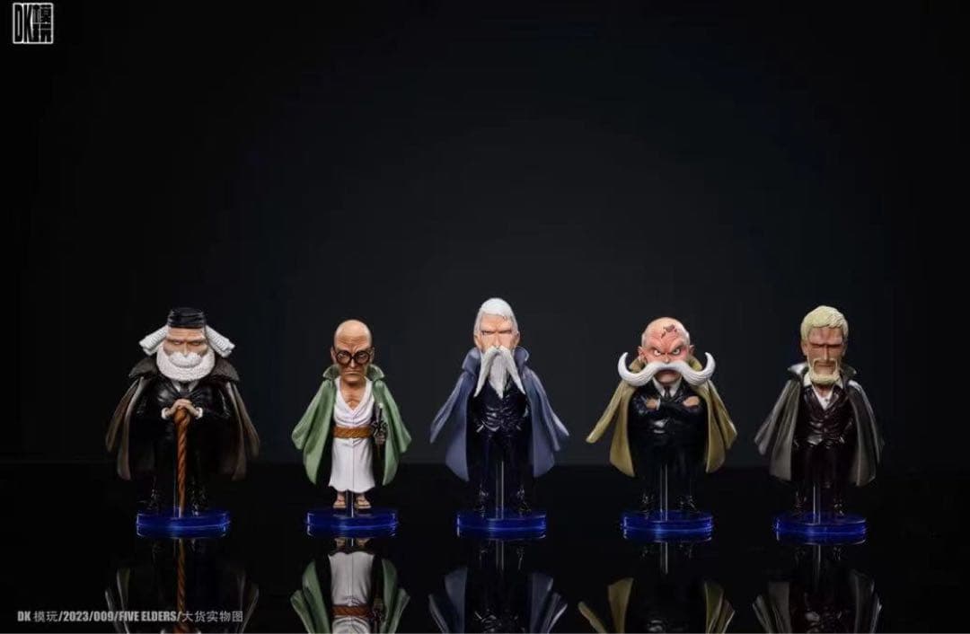 ワンピース 五老星 ガレージキット ガレキ スタチュー② - メルカリ