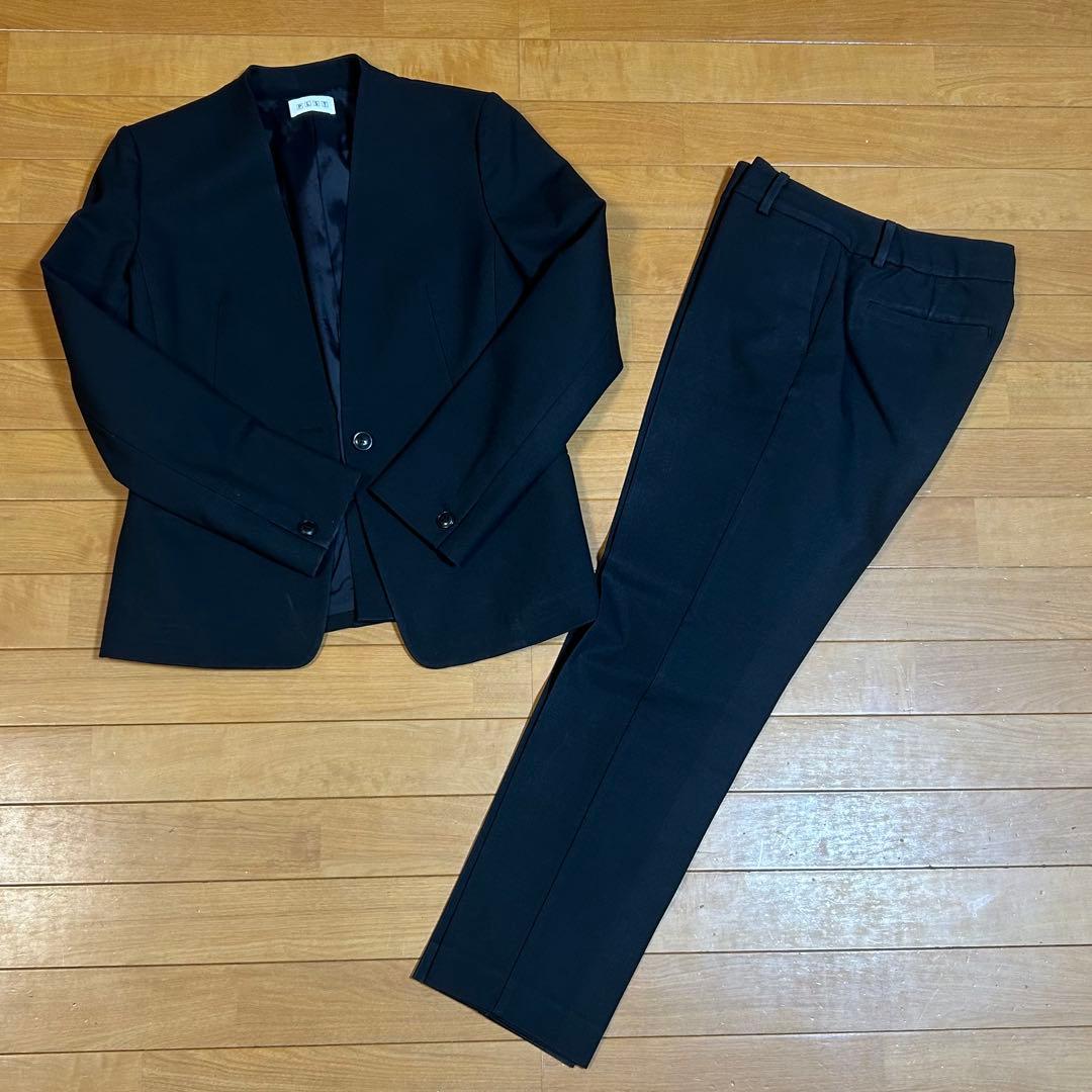 PLSTのウォームリザーブ黒ブラックパンツスーツ上下Lサイズセット PLST(プラステ)公式 | レディースのスーツ (ウォームリザーブ)