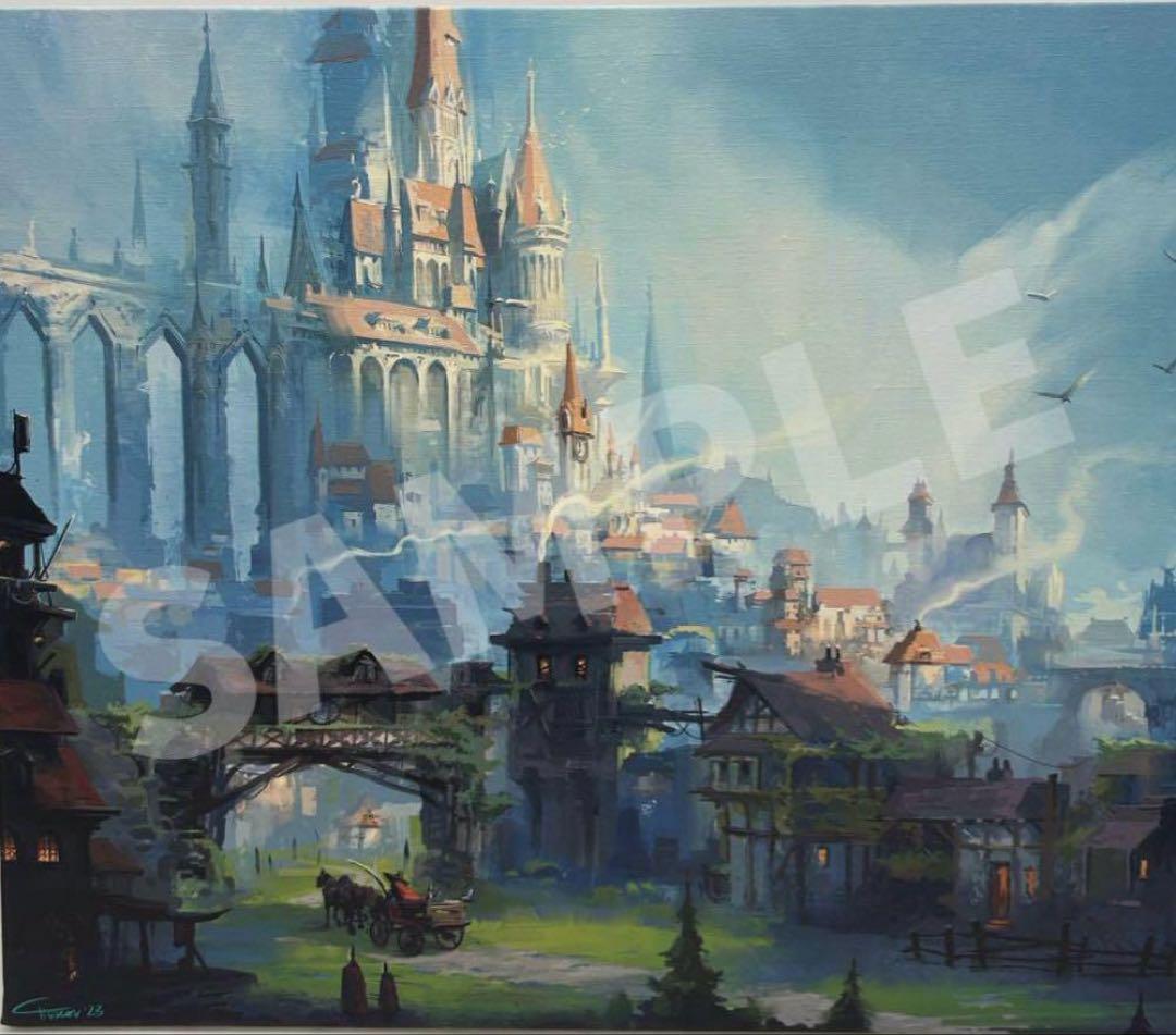 マジック：ザ・ギャザリング　MTG キャンバスアート　始まりの町　最安値 始まりの町｜カードギャラリー｜マジック：ザ・ギャザリング 日本公式