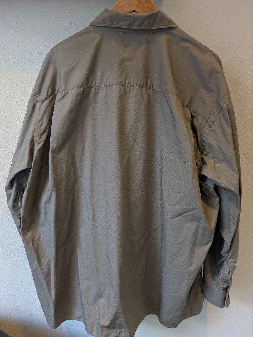 Marvine Pontiak Shirt Makersカーキベージュ 長袖