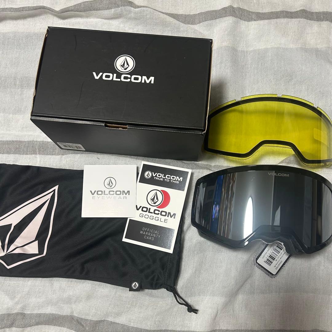 【新品・未使用】VOLCOM　ユニセックス大人 (交換用レンズ付き) ゴーグル VOLCOM（ボルコム） 即出荷 22-23 VOLCOM / ボルコム MIGRATIONS 交換