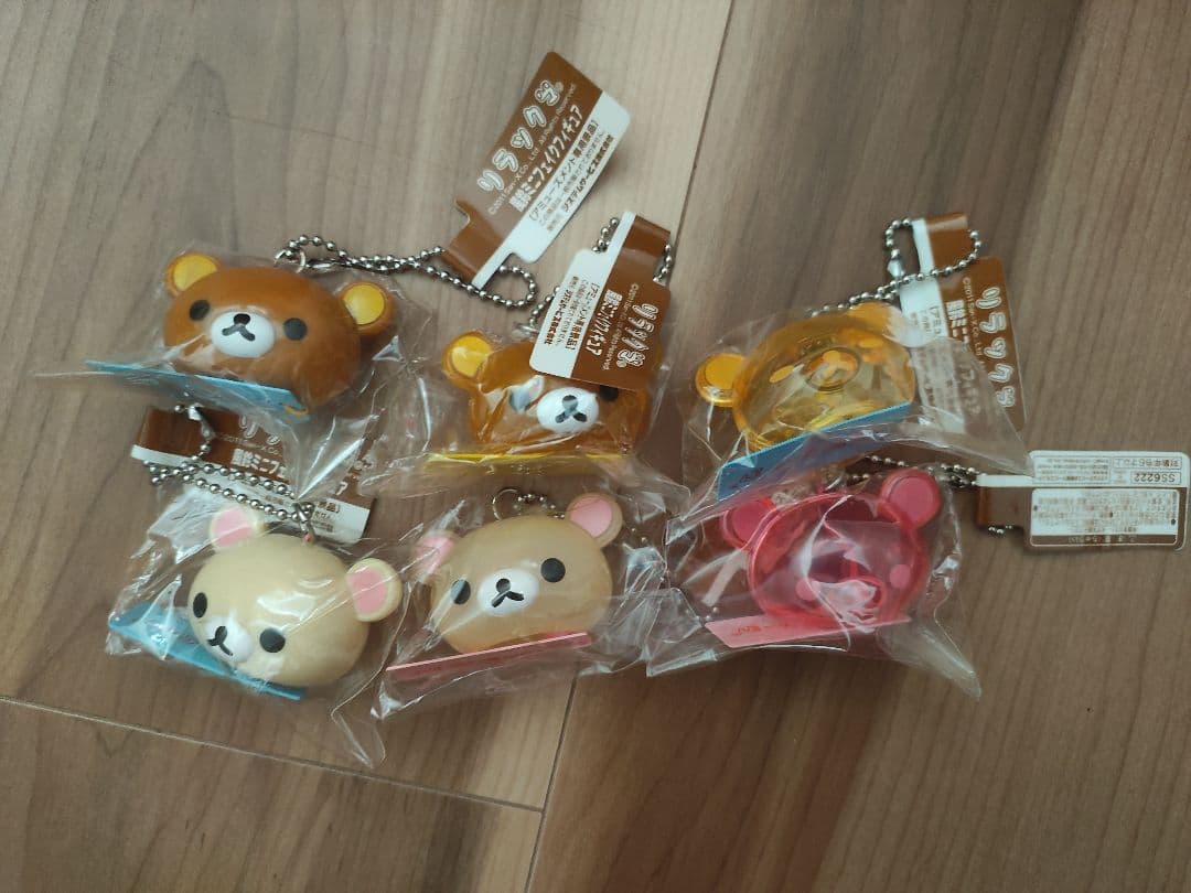 リラックマ 風鈴ミニフェイクフィギュア 6種セット - メルカリ