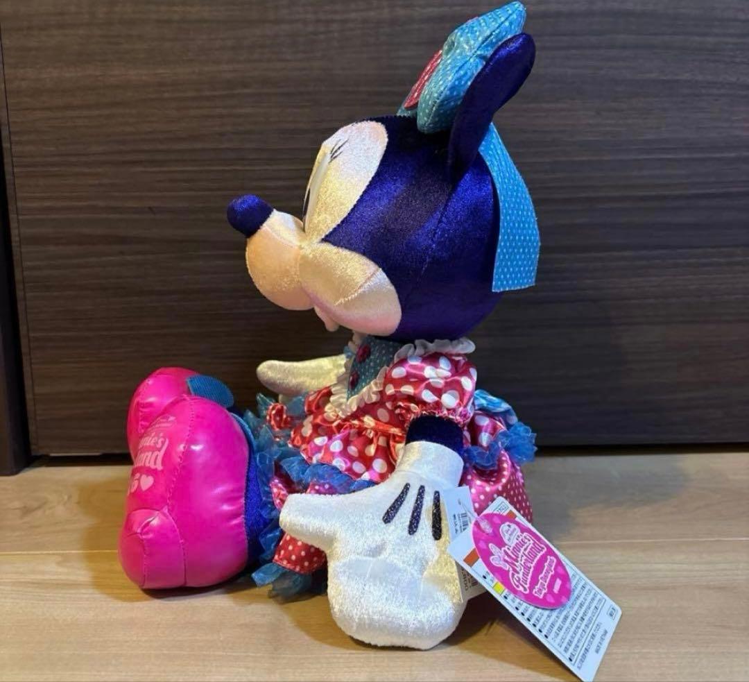 【お顔厳選】ディズニー ミニー ファンダーランド パルパルーザ ぬいぐるみ