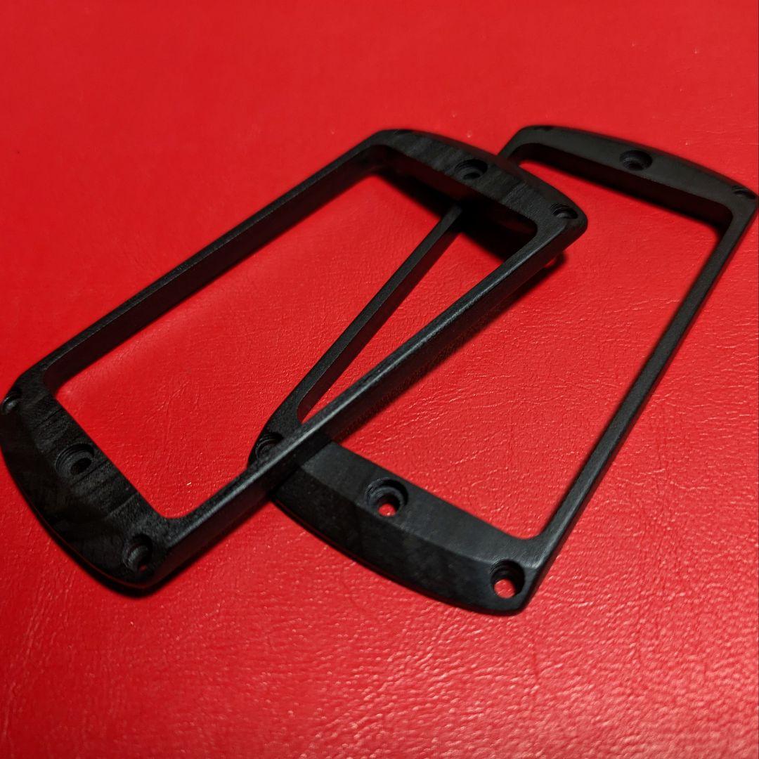 エレキギター 黒エボニー製 エスカッションリング PRS Paul'sタイプ