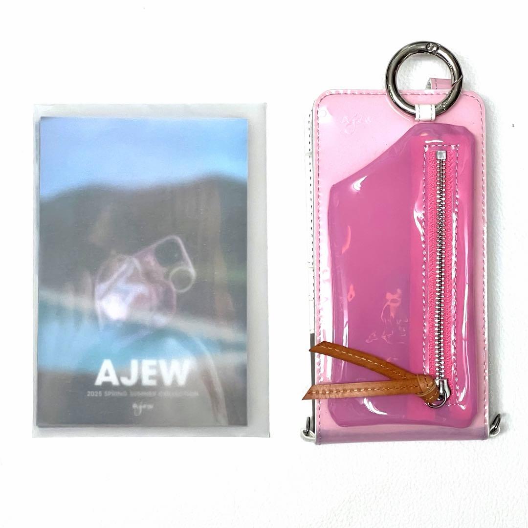 ajew エジュー 15周年記念モデル マルチ対応 Mサイズ ピンク エナメル 楽天市場】【公式店】【ajew マルチケース】ajew vertical