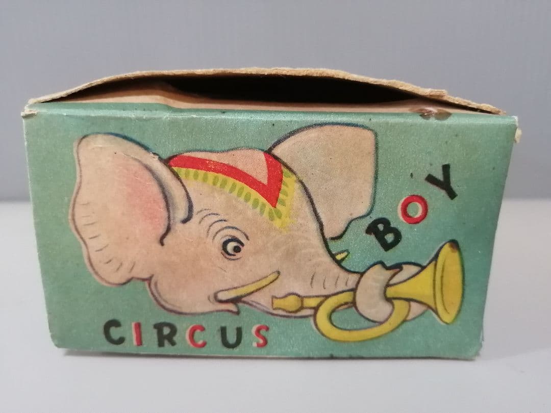 サーカスボーイ　ブリキ　ゼンマイ　日本製　野村トーイ