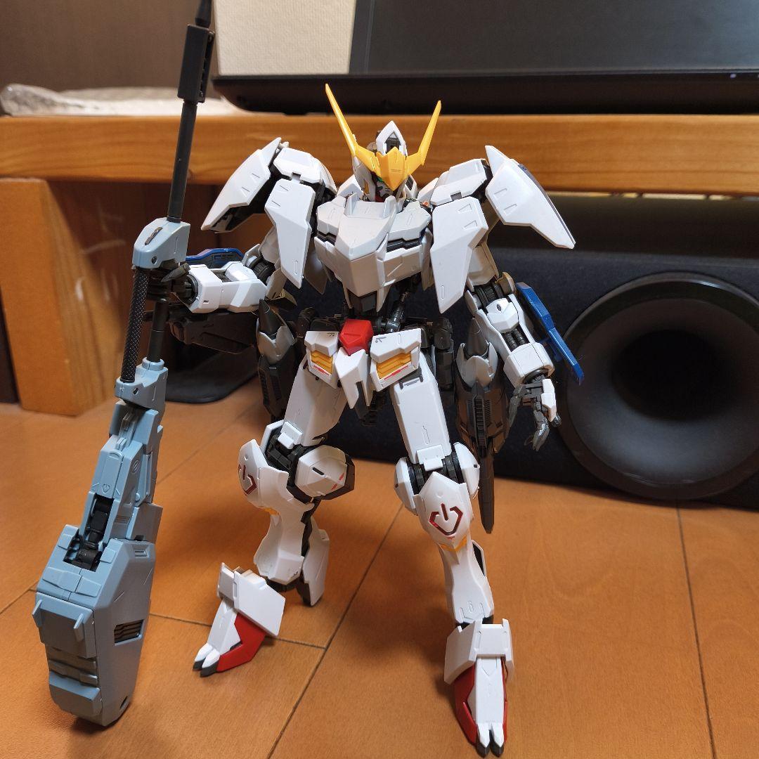 【組立済】MG ガンダムバルバトス(第6形態) ＋拡張パーツ MG 1/100 ガンダムバルバトス用 拡張パーツセット｜プレミアム