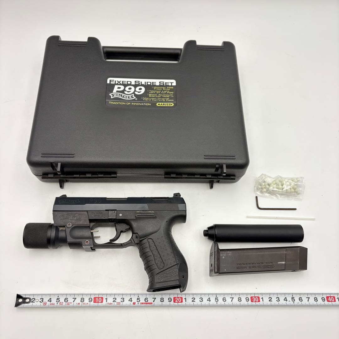 ワルサー P99 モデルガン マルゼン スペシャルセット 0705-S6417t