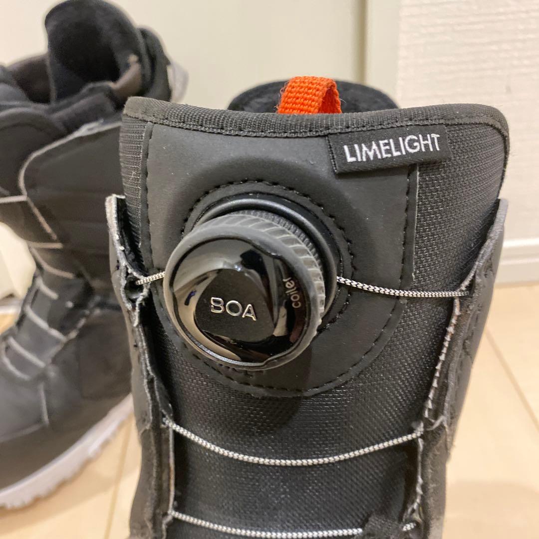 【即日発送】BURTONスノボLIMELIGHT BOA WIDE 23.5cm