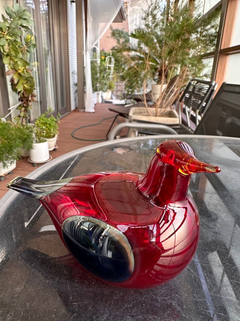 イッタラ バード iittala bird Scarlet Tanagerの通販はau PAY