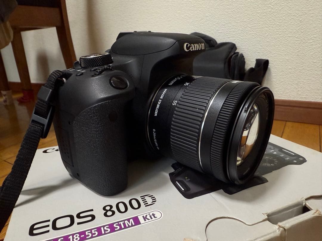 美品】Canon EOS 800D（海外版）☆シャッター回数わずか1331回 - メルカリ