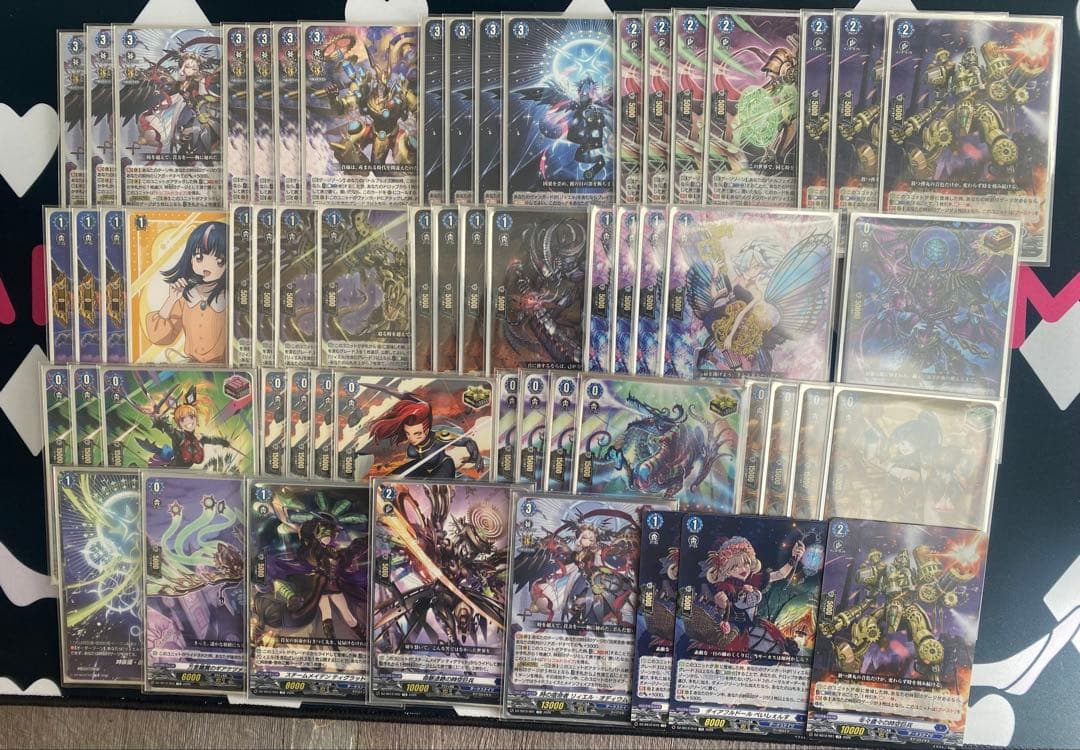 ヴァンガード ダークステイツ リィエル＝オディウム デッキ スリーブ