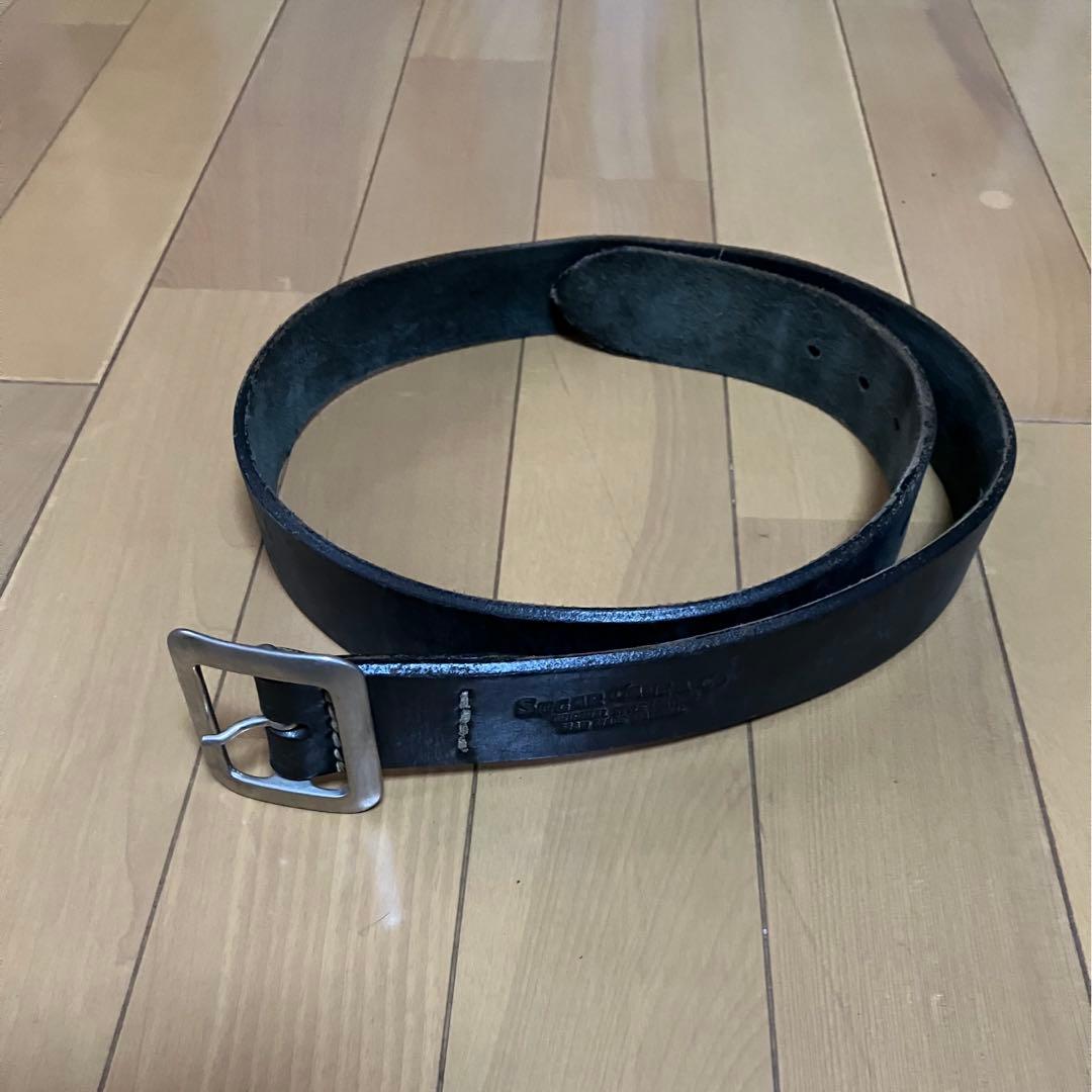 シュガーケーン　ギャリソンベルト　ブラック SUGAR CANE シュガーケーン【SUGAR CANE】GARRISON BELT ギャリソン