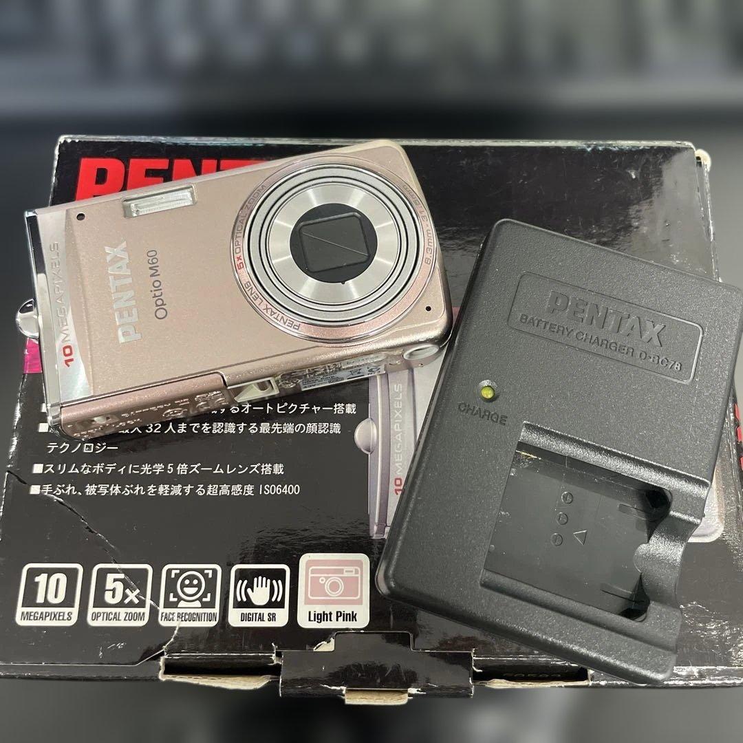 PENTAX Optio M60 コンパクトデジタルカメラ PENTAX Optio M60 - A standard-class digital compact camera that