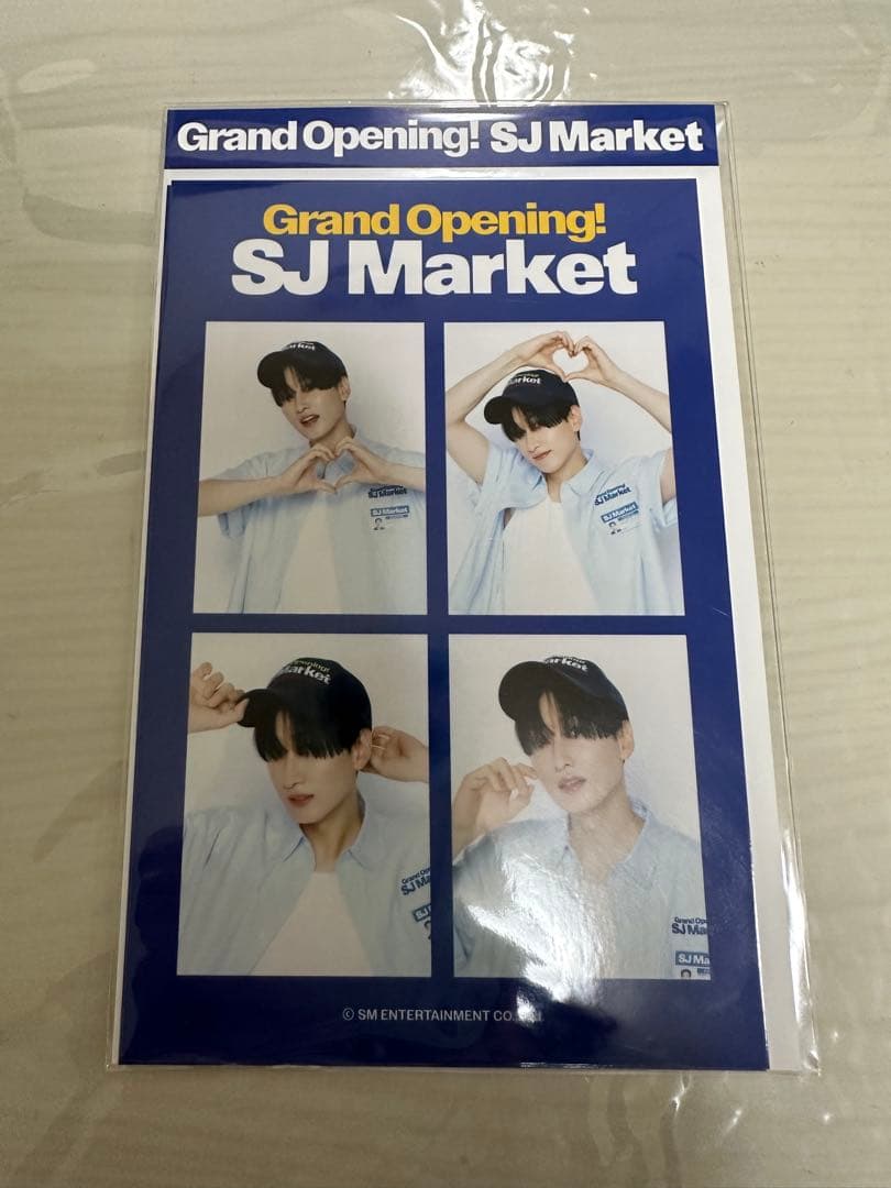SUPERJUNIOR SJ MARKET 4カット フォトセット(ウニョク) - メルカリ