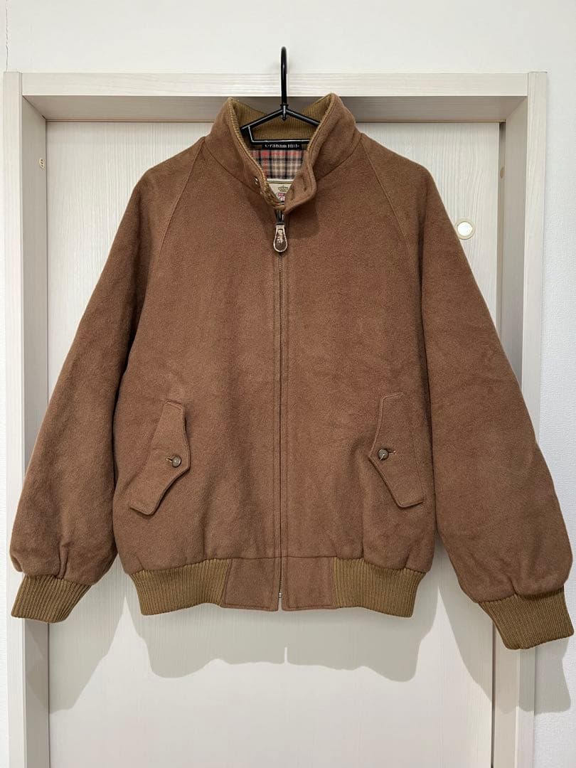 Graham Hill カシミア混 ハリントンジャケット G-9型 Mサイズ - メルカリ