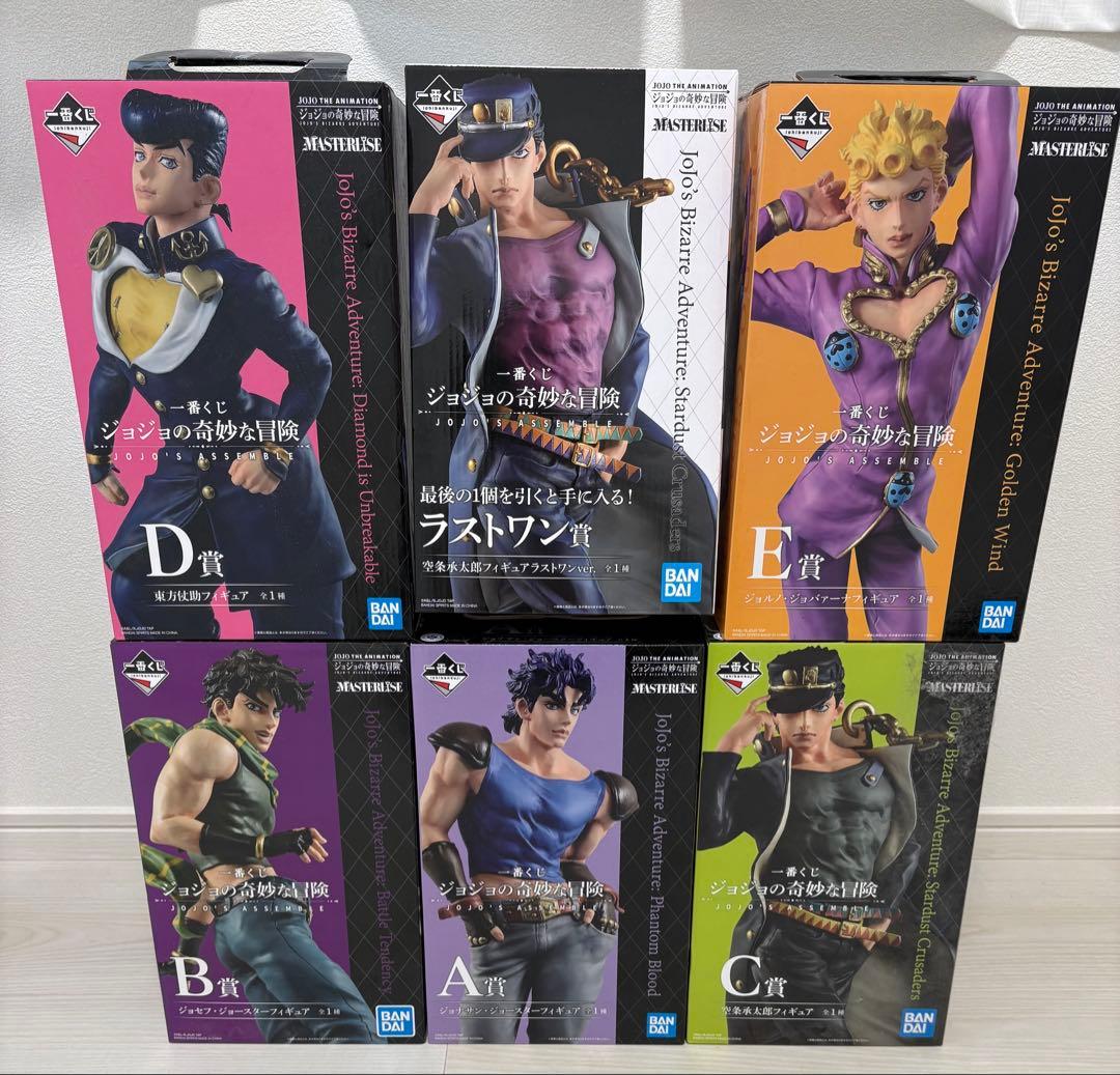 早い者勝ち！ ジョジョの奇妙な冒険 一番くじ フィギュアコンプリートセット 一番くじ ジョジョの奇妙な冒険 EVIL PARTY｜一番くじ倶楽部｜BANDAI