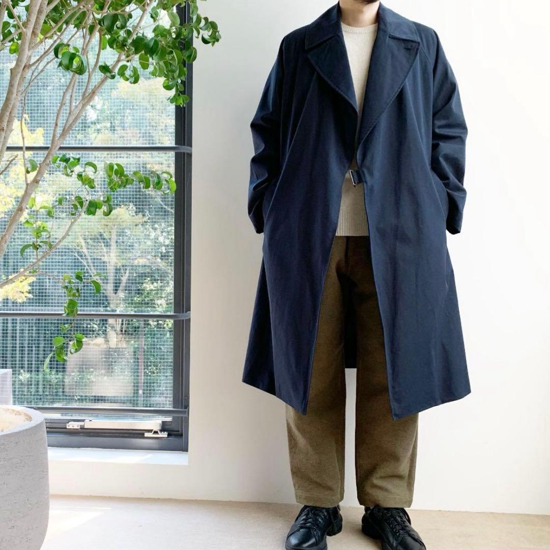 comoli BIOTOP別注 タイロッケンコート 19aw カシミヤライナー付