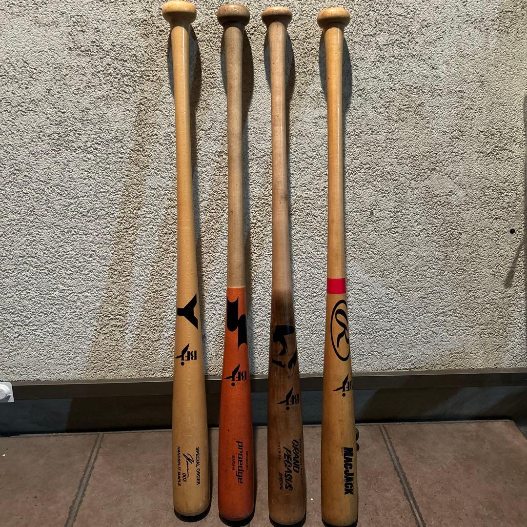 木製硬式バット Bfj4本セット値下げ ZETT（ゼット）硬式用木製バット スペシャルセレクトモデル 北米産