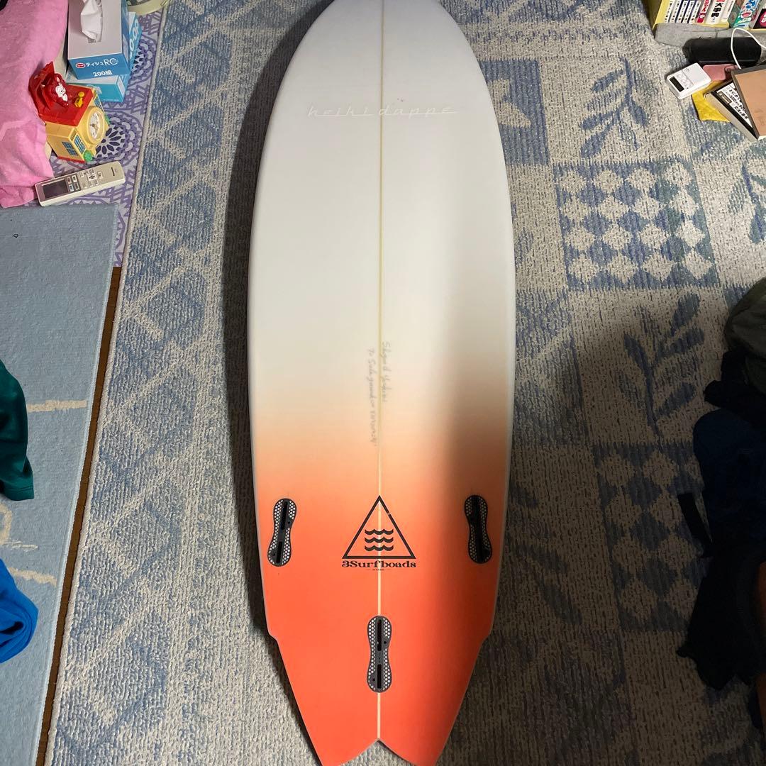 レア 新品 千葉ローカルブランド 3サーフボード マリブポイント