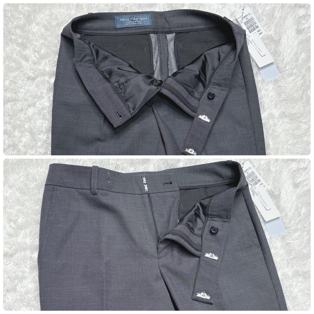 新品】スーツスクエア パンツスーツ ウォッシャブル ピンチェック 38