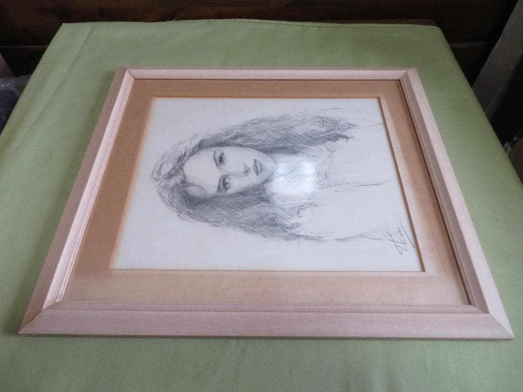 ◆ 黒川達也　「少女像」　師：宮永岳彦　◆