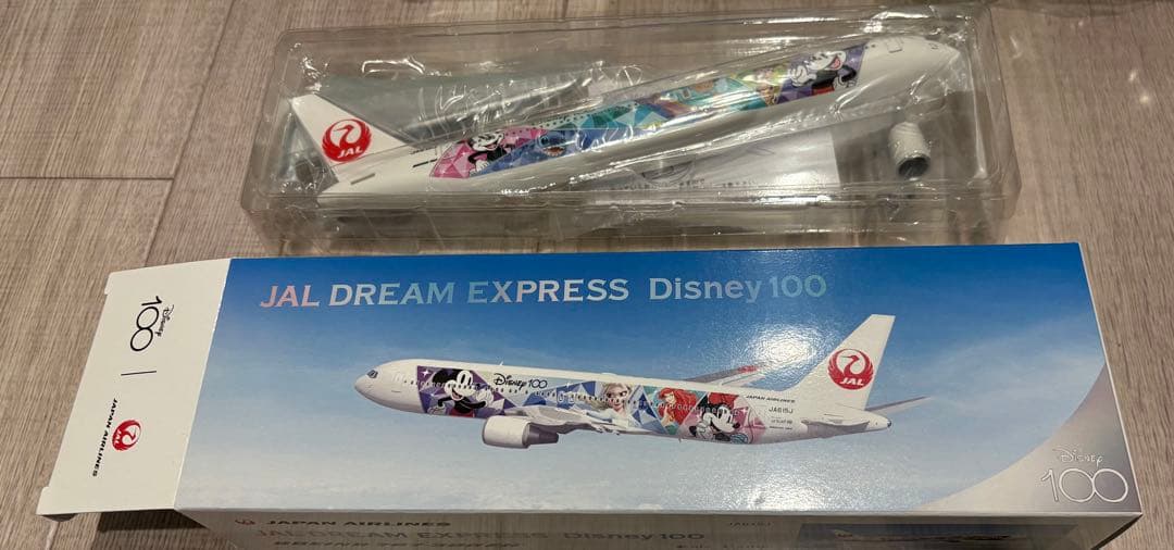 JAL Disney100 B767 モデルプレーン 他 記念セット - メルカリ