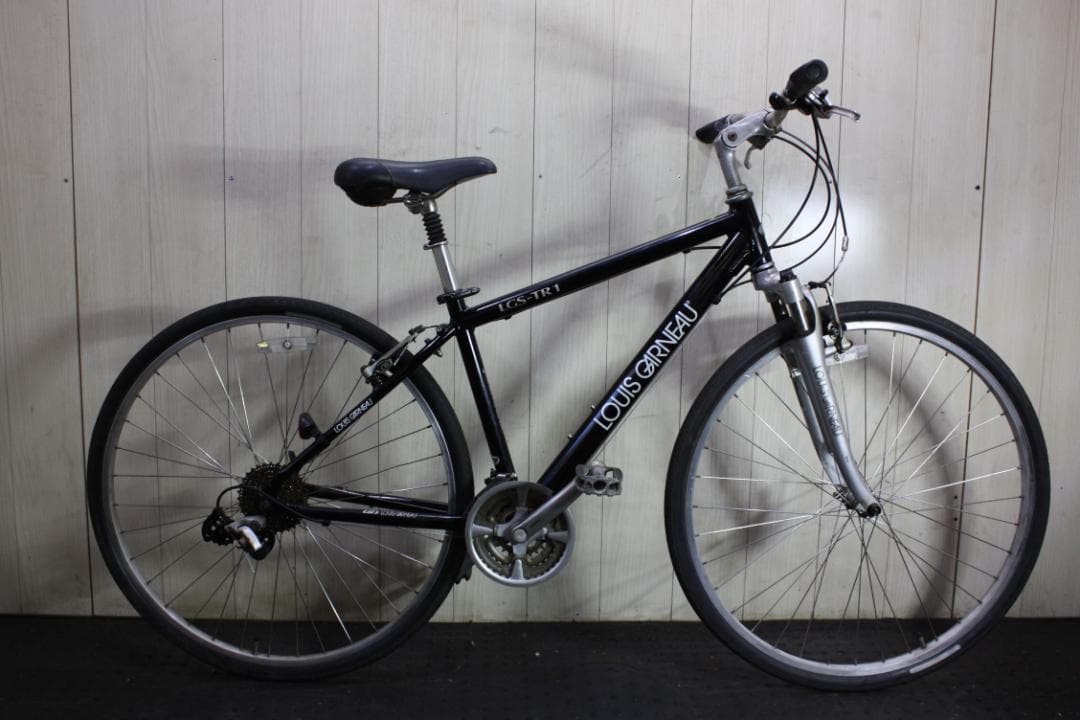 ルイガノ LGS-TR1 700C アルミ シマノ24速 420mm 黒 LGS-TR1 / LOUIS GARNEAU / ルイガノ製品紹介