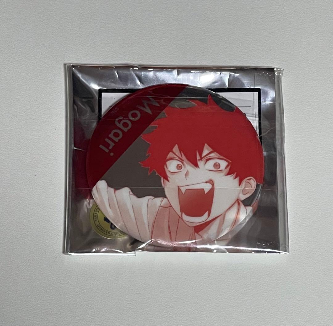 ファントムバスターズ ファボテリア メタル 缶バッジ 宍喰野虎落