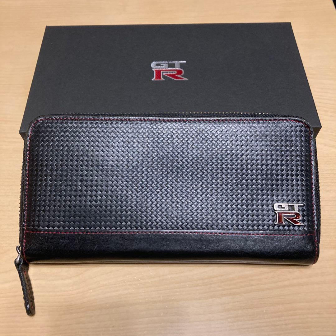日産 GT-R ロングウォレット 公式商品 中古品nismo GTR 日産オンラインショップ：2018-2019 NISSAN Collection - Wallet series