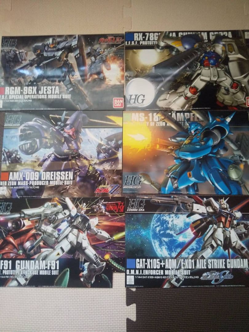 最終値引き 組立済みガンプラ 箱絵 まとめ売り ガンプラ 機動戦士ガンダム