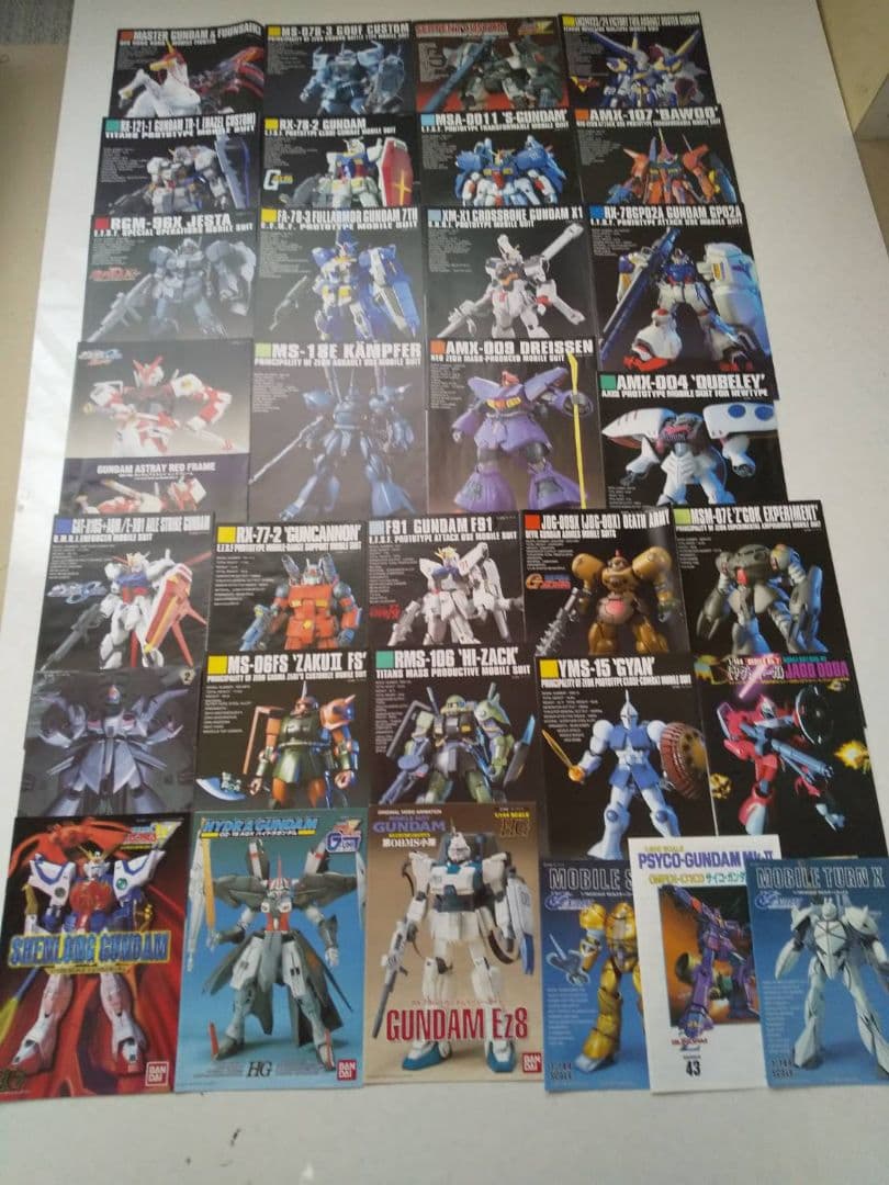 最終値引き 組立済みガンプラ 箱絵 まとめ売り ガンプラ 機動戦士ガンダム