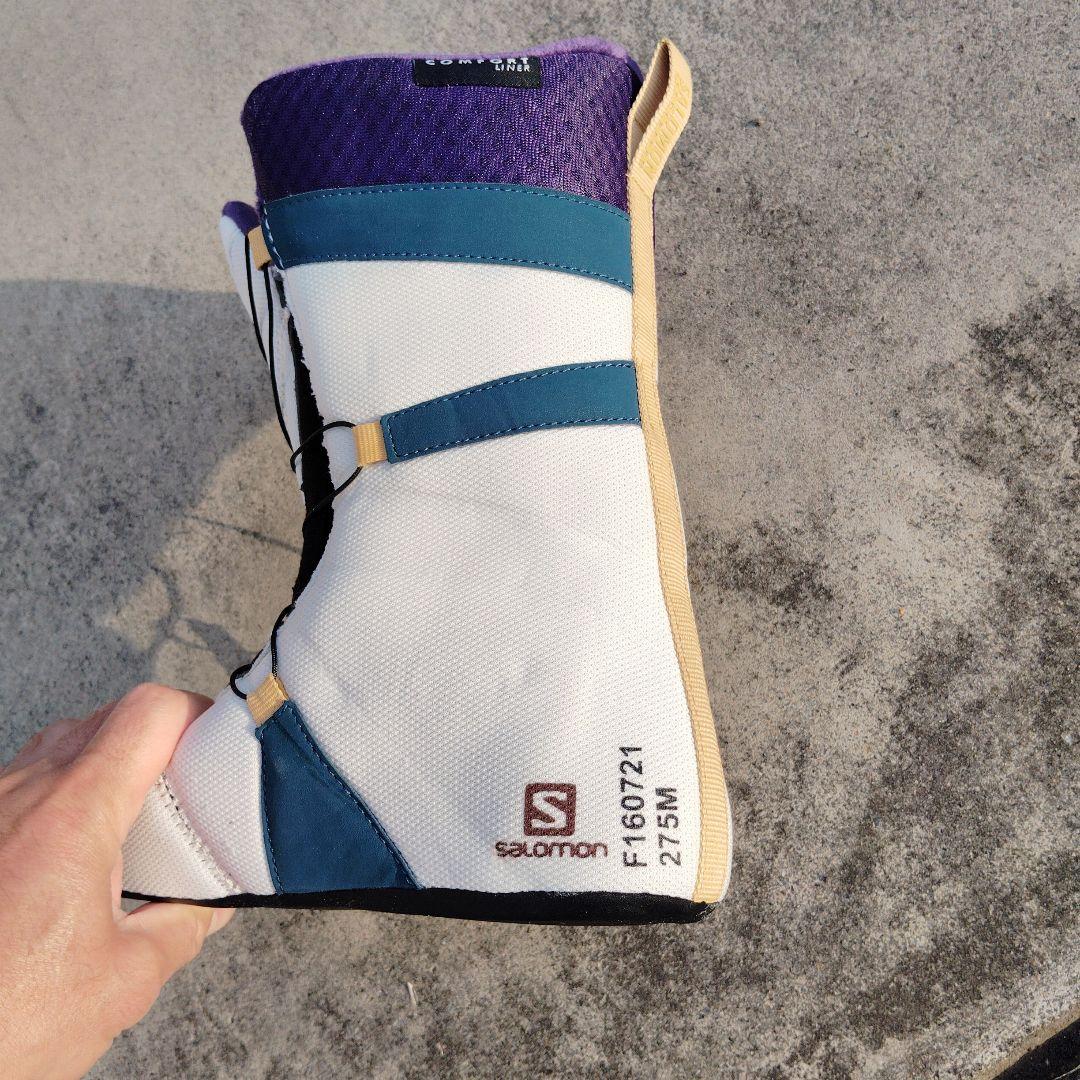 美品！Salomon　ランチレース＆BOA　27.5cm