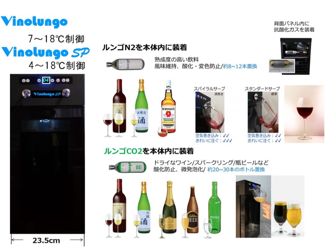最終値下げ！ 抗酸化セラーサーバーVinolungo SP - メルカリ