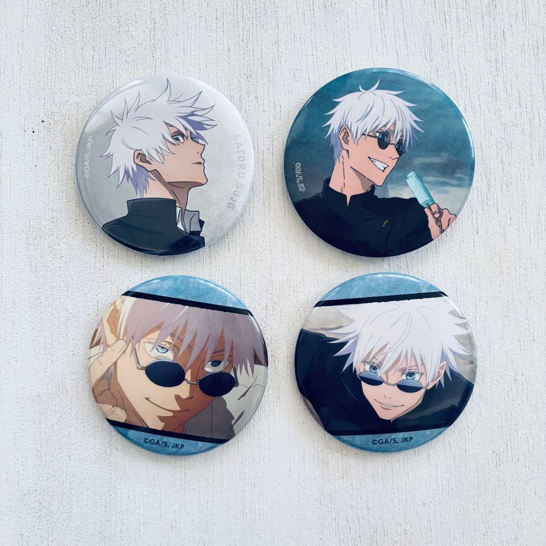 五条悟 まとめ売り ベースヤード アクリルスタンド 缶バッジ 推し旅