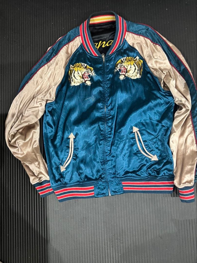 激レア ビンテージ スカジャン HOUSTON ヒューストン 20年前の希少お宝