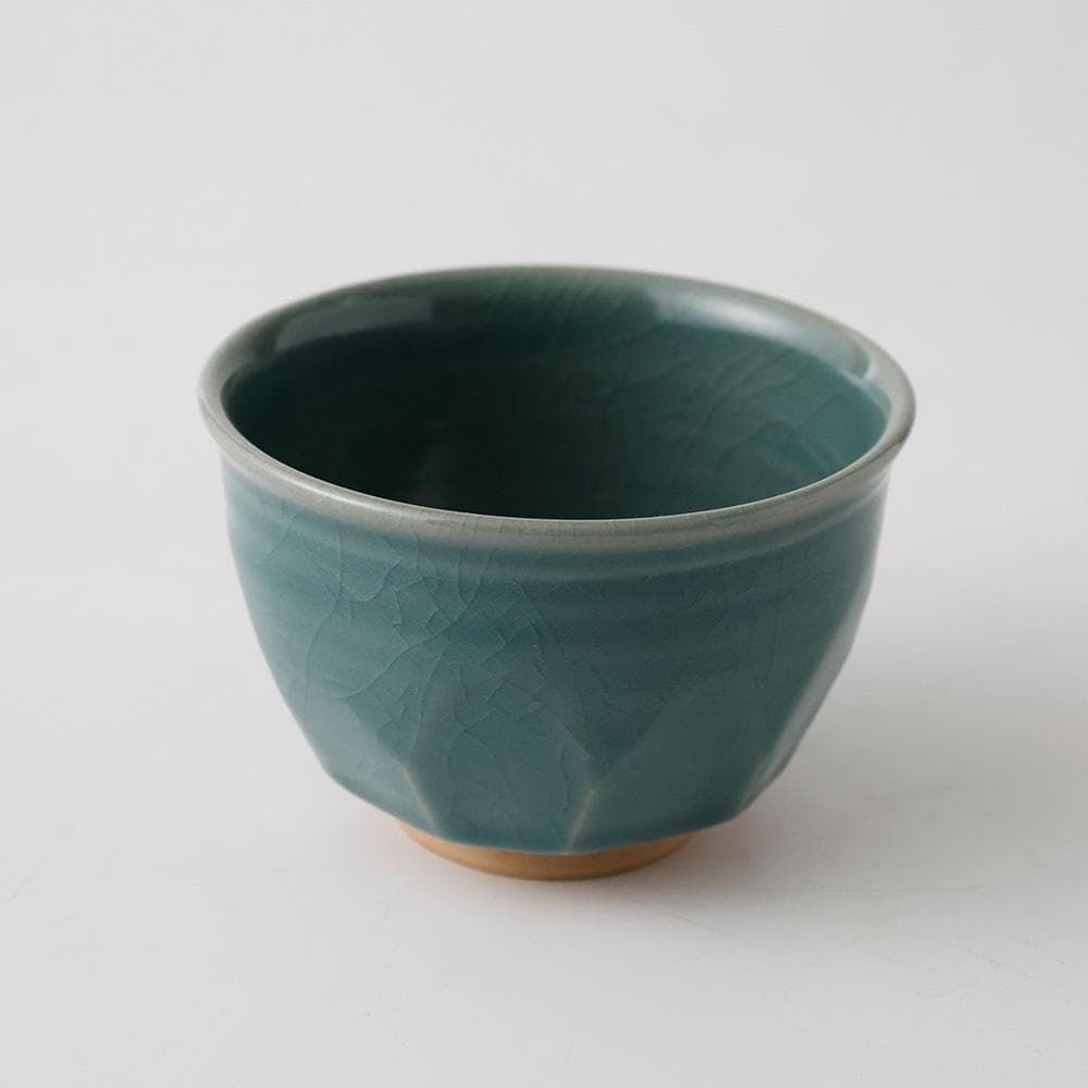 豊窯 寺田美山造 青磁 茶碗 共箱 共布 略歴 - メルカリ