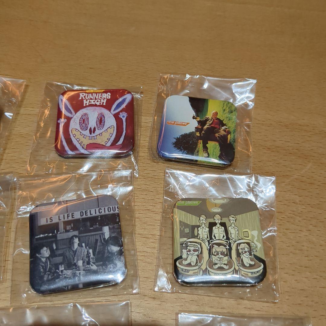 the pillows　CDジャケット缶バッジ　コンプリート　16 種