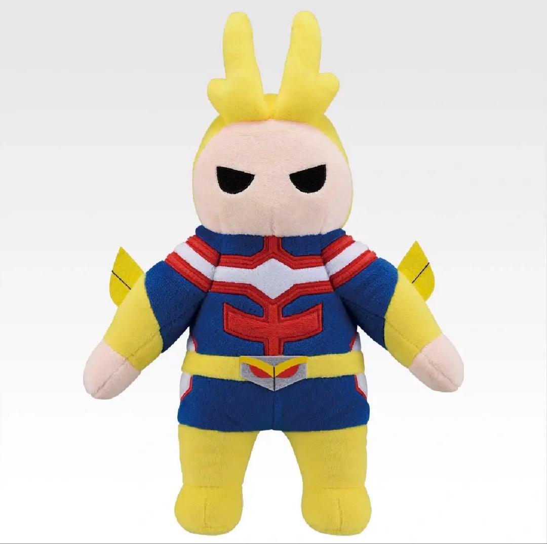 ヒロアカ 一番くじ 紡がれる想い E賞 オールマイトサウンドぬいぐるみ