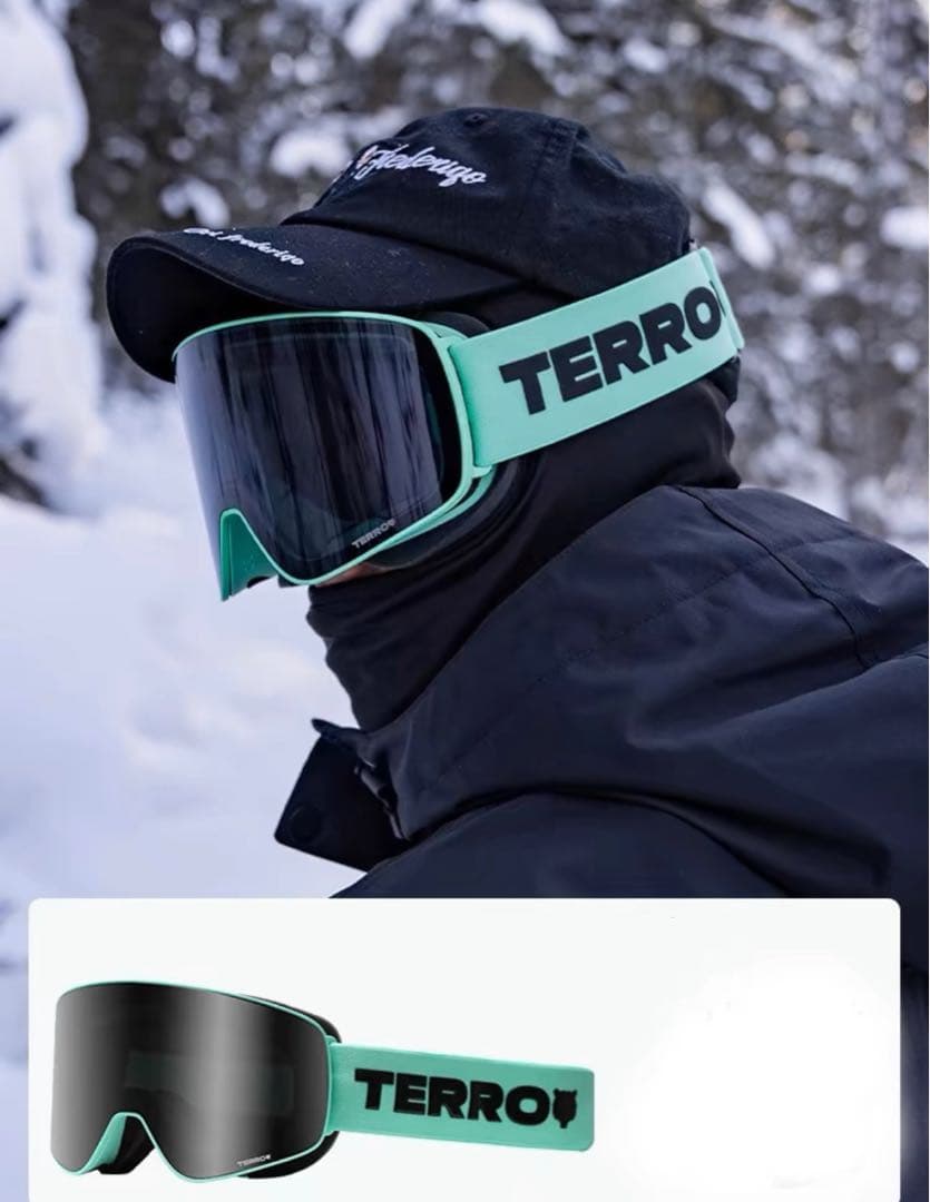 TERRORスキー スノーボード ゴーグル 磁気マグネットコーティング 曇り防止 TERRORスキー スノーボード 安い ゴーグル 磁気マグネットコーティング