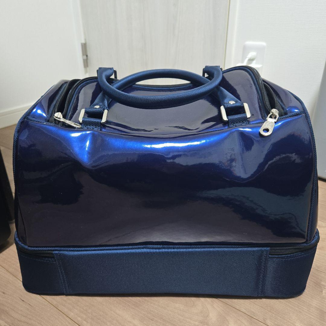 限定品☆Munsingwear エナメル ゴルフバッグ ネイビー - メルカリ