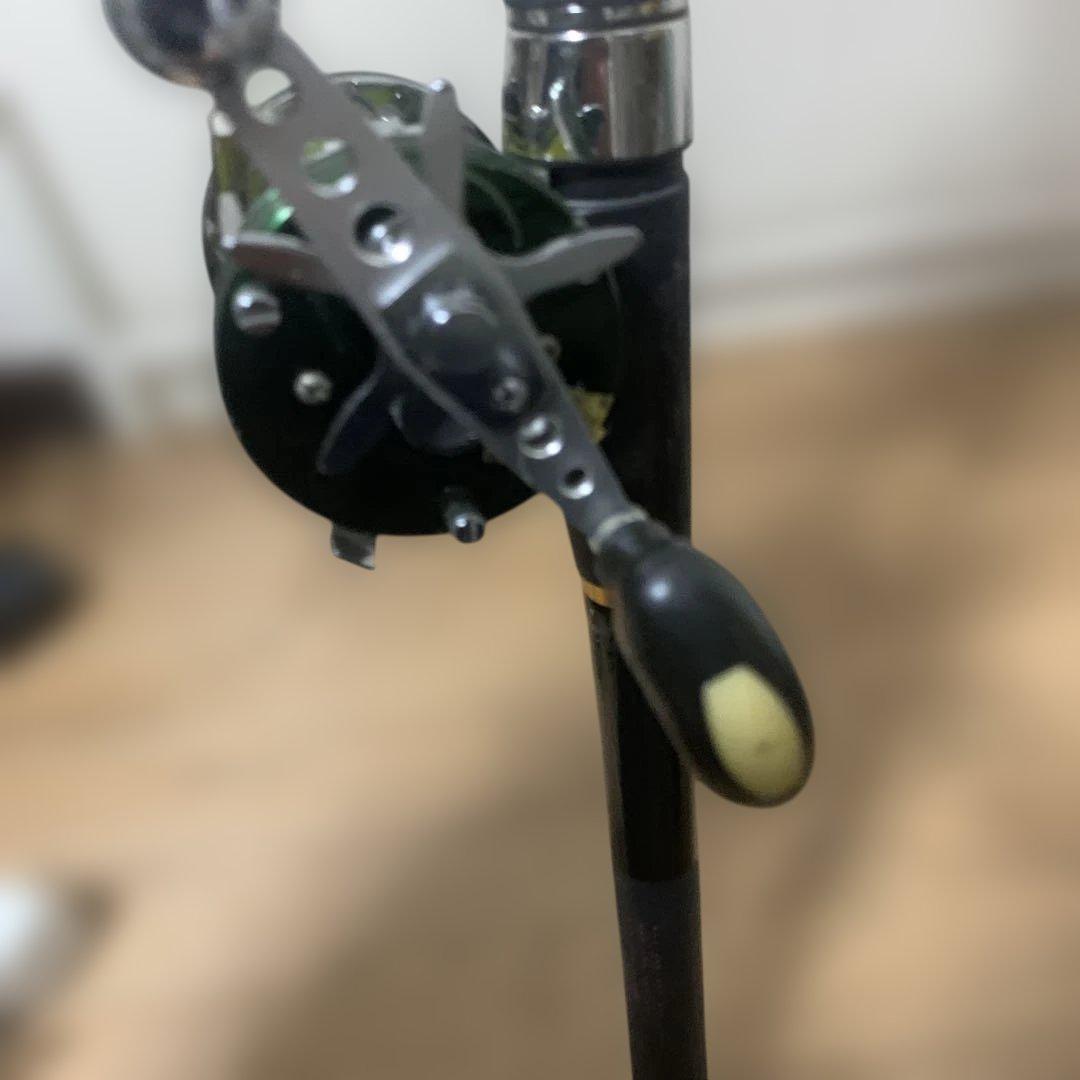 引取時割引】両軸セットイングラム580 ブラックエデ4号アブ6500