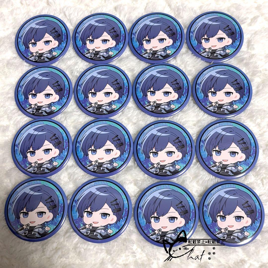 いれいす If いふくん 缶バッジ 青組 Blue Rose デフォ ソロワン