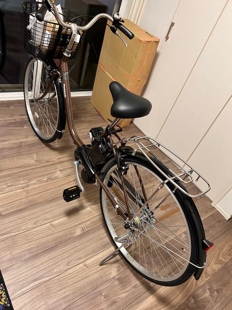 電動自転車 ブラウン 26インチ三重県四日市市に引き取り限定 - メルカリ