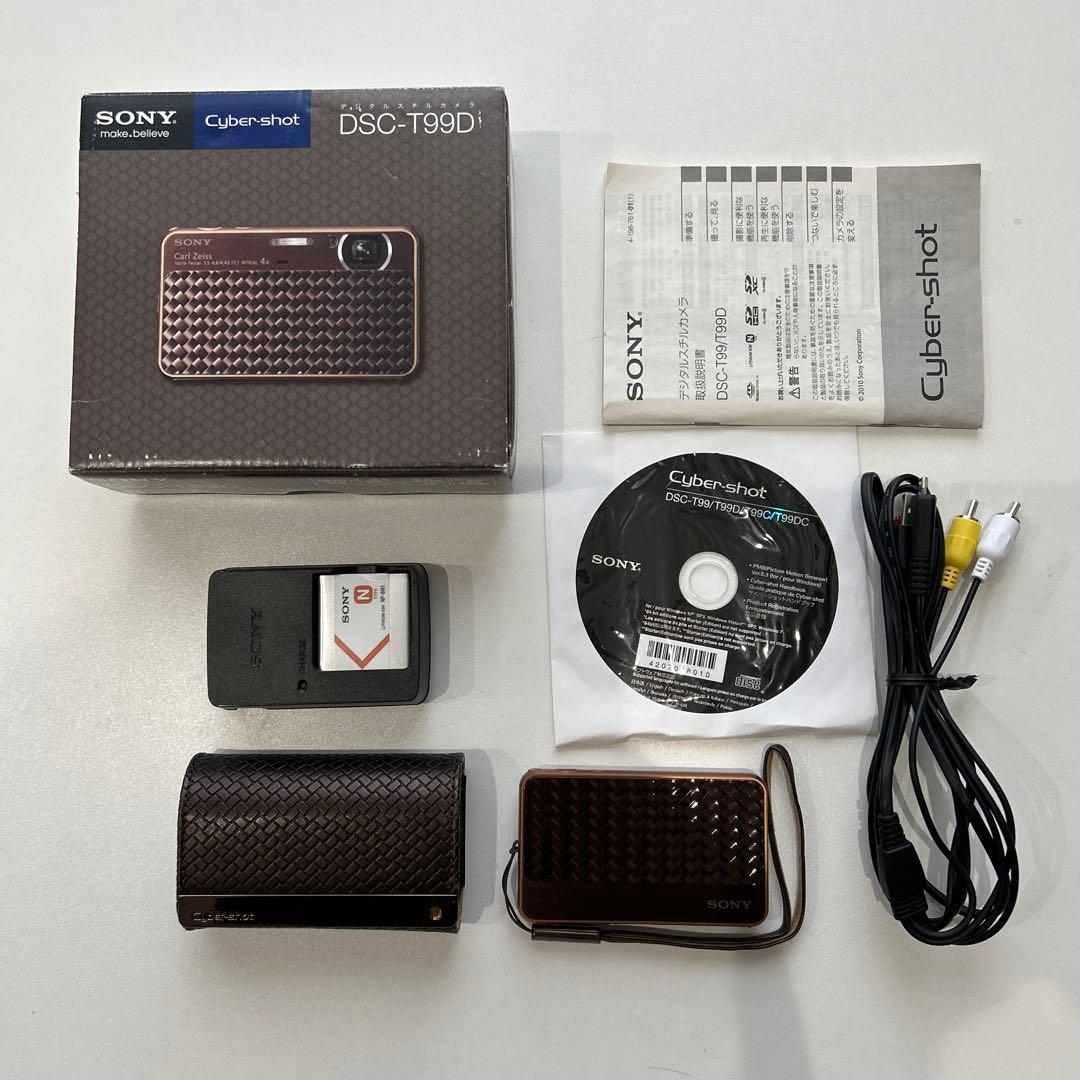 SONY DSC-T99D デジタルカメラ ブラウン Amazon | SONY デジタルカメラ Cybershot T99D (1410万画素CCD/光学x4