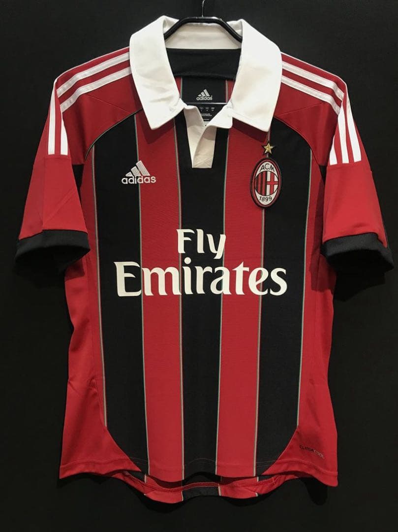 adidas AC MILAN ジャージ 2012/13 ホームモデル Mサイズ - メルカリ